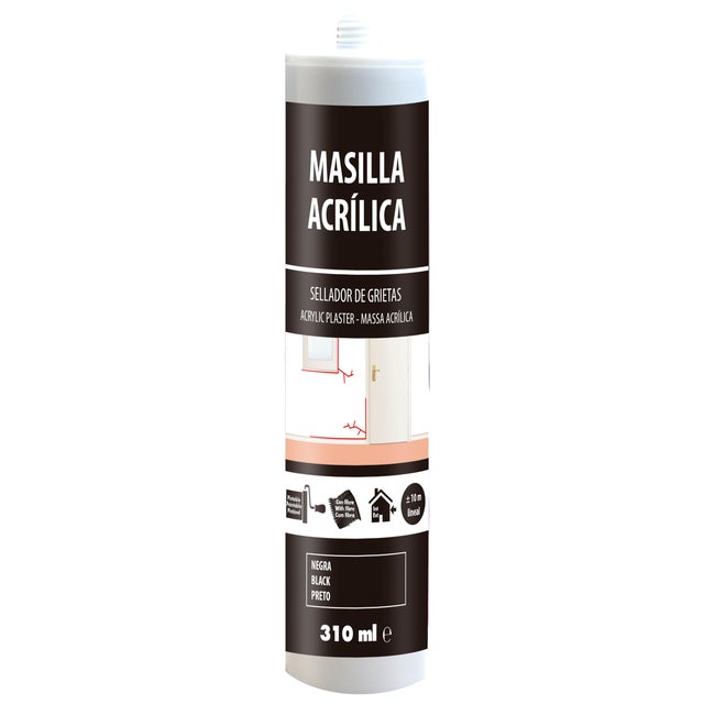 SELANTE ACRÍLICO PARA JUNTAS 310ML PRETO