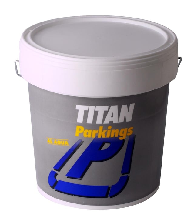 TINTA PARA PAVIMENTOS BASE AQUOSA PARKINGS TITAN 15L CINZENTO