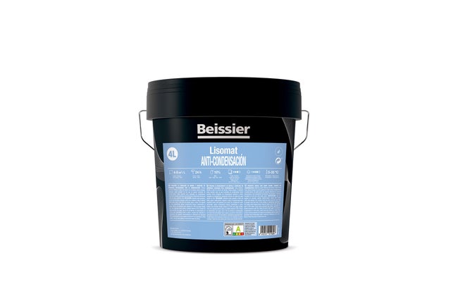 TINTA INTERIOR ACRÍLICA MATE ANTICONDENSAÇÃO LISOMAT BEISSIER 4L BRANCO