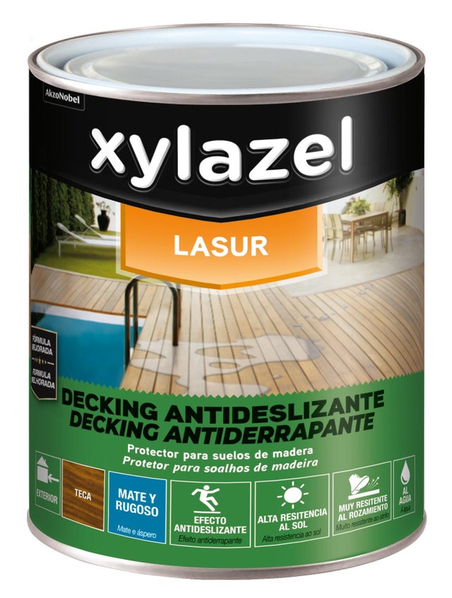 PROTETOR DECK ANTIDERRAPANTE XYLAZEL 750ML TECA
