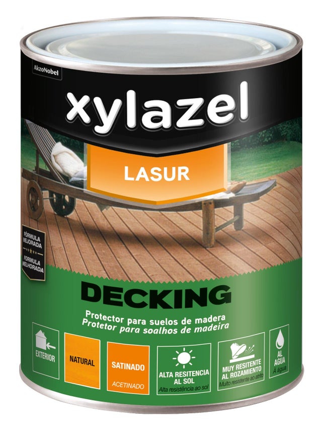 PROTETOR DECK MADEIRA XYLAZEL 4L NATURAL