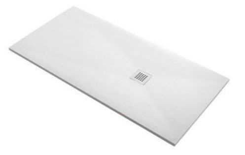 BASE DUCHE RESINA ANTIDERRAPANTE RETANGULAR 70X140CM BRANCO - 3