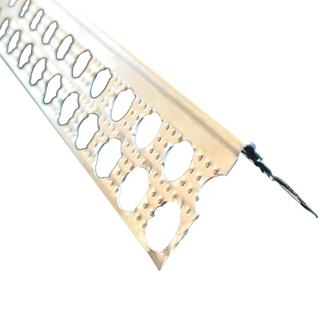 PERFIL CANTO ALUMÍNIO COM ABAS PERFURADAS 2.5M