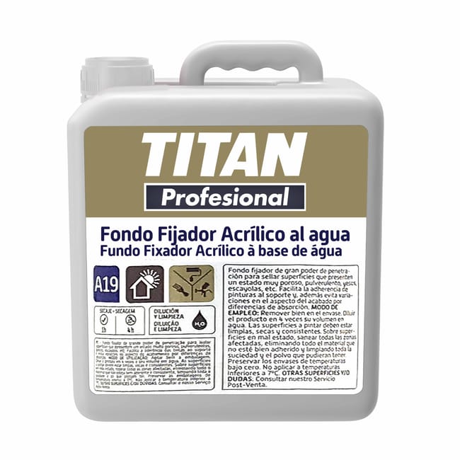FONDO FIJADOR ACRIL TITÁN  A 19 5L - 1