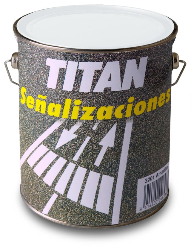 TINTA PARA SINALIZAÇÃO PAVIMENTOS BASE SOLVENTE SINALIZAÇÃO TITAN 4L BRANCO