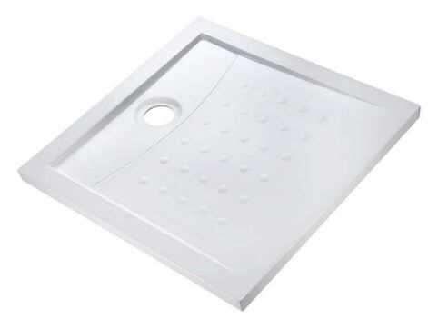 BASE DUCHE ACRÍLICA QUADRADA 80X80CM BRANCO