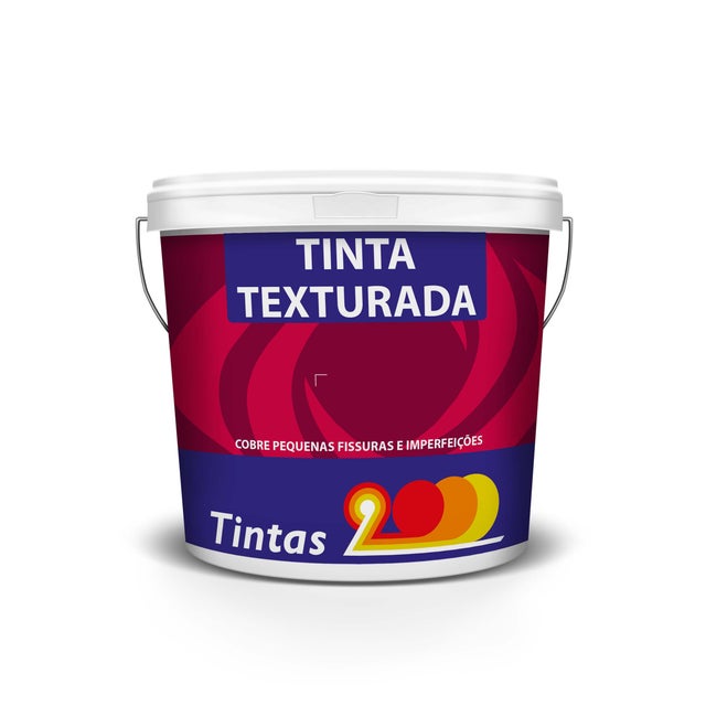 TINTA PARA FACHADAS ACRÍLICA MATE TEXTURADA TINTAS 2000 15L BRANCO