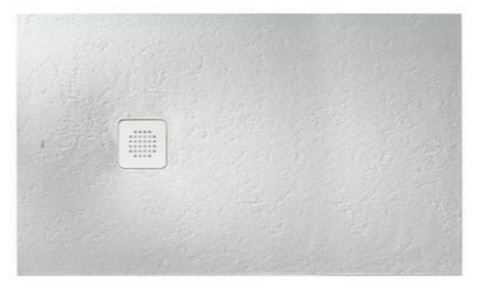 BASE DUCHE RESINA ANTIDERRAPANTE RETANGULAR 80X160CM BRANCO ROCA | Obramat