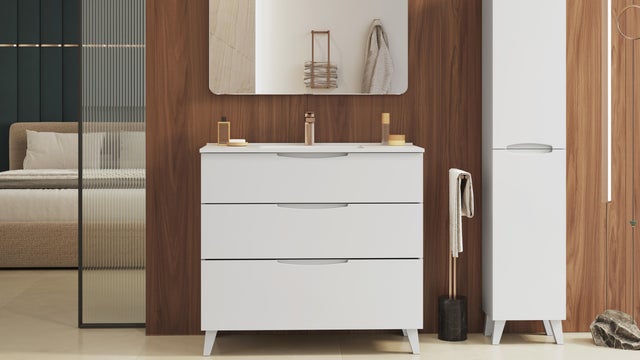 muebles de baño minimalistas