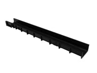 CANALETA ULMA130X65MM 1M SIN ANCLAJE NEGRO - 1