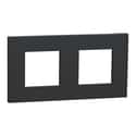 MARCO DOBLE SERIE UNICA DECO ANTRACITA - 1