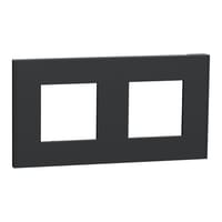 MARCO DOBLE SERIE UNICA DECO ANTRACITA - 1
