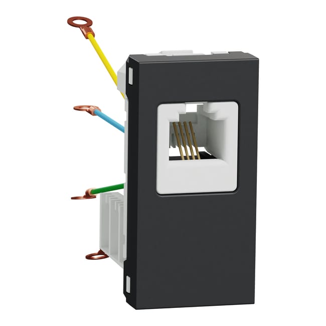 TOMA TLF 6 HILOS ANCHO SERIE NEW UNICA ANTRACITA - 1