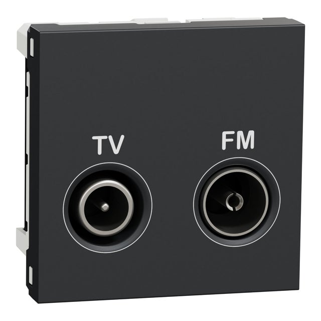 TOMA TV-RADIO ANCHO SERIE NEW UNICA ANTRACITA