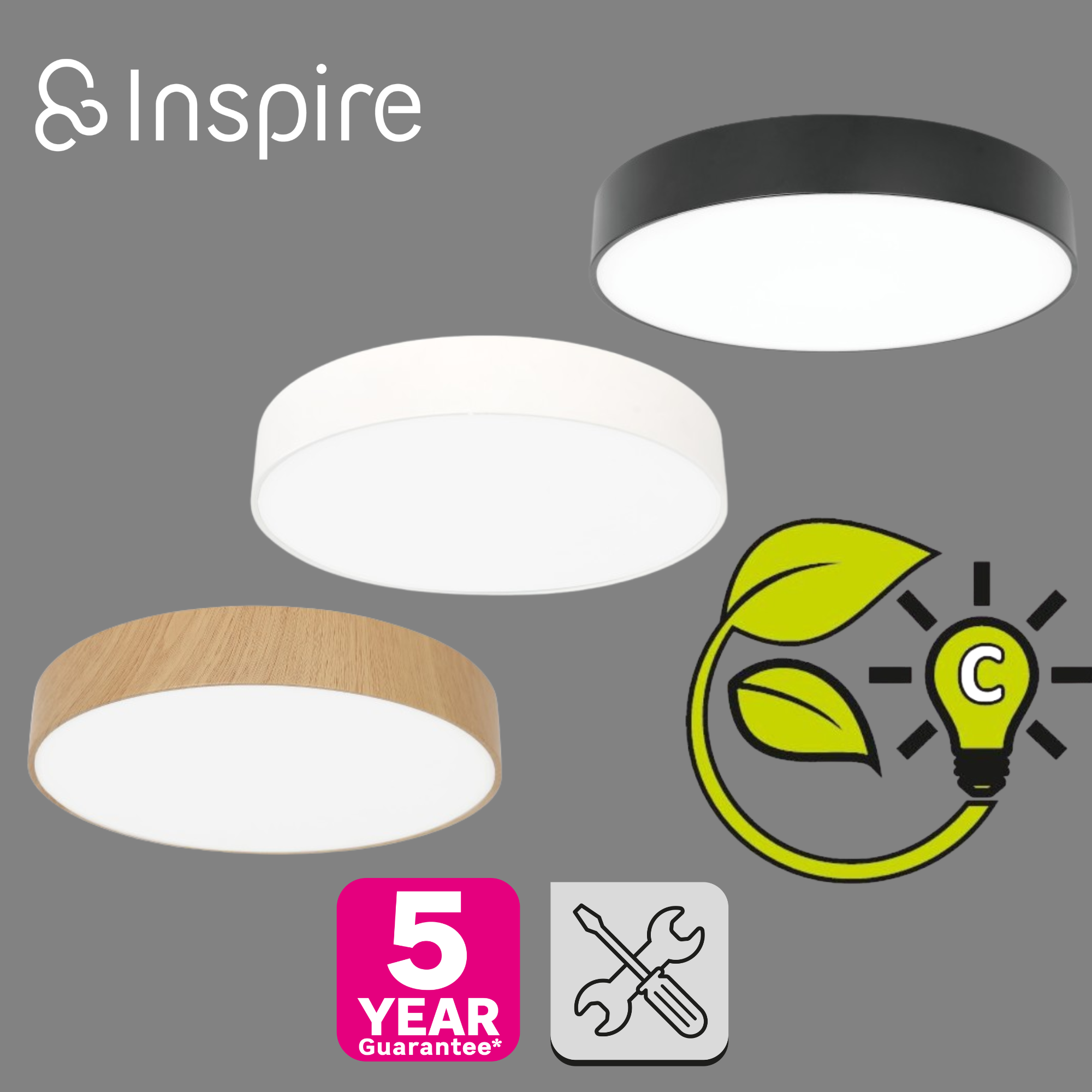 Oświetlenie sufitowe LED do łazienki - 2