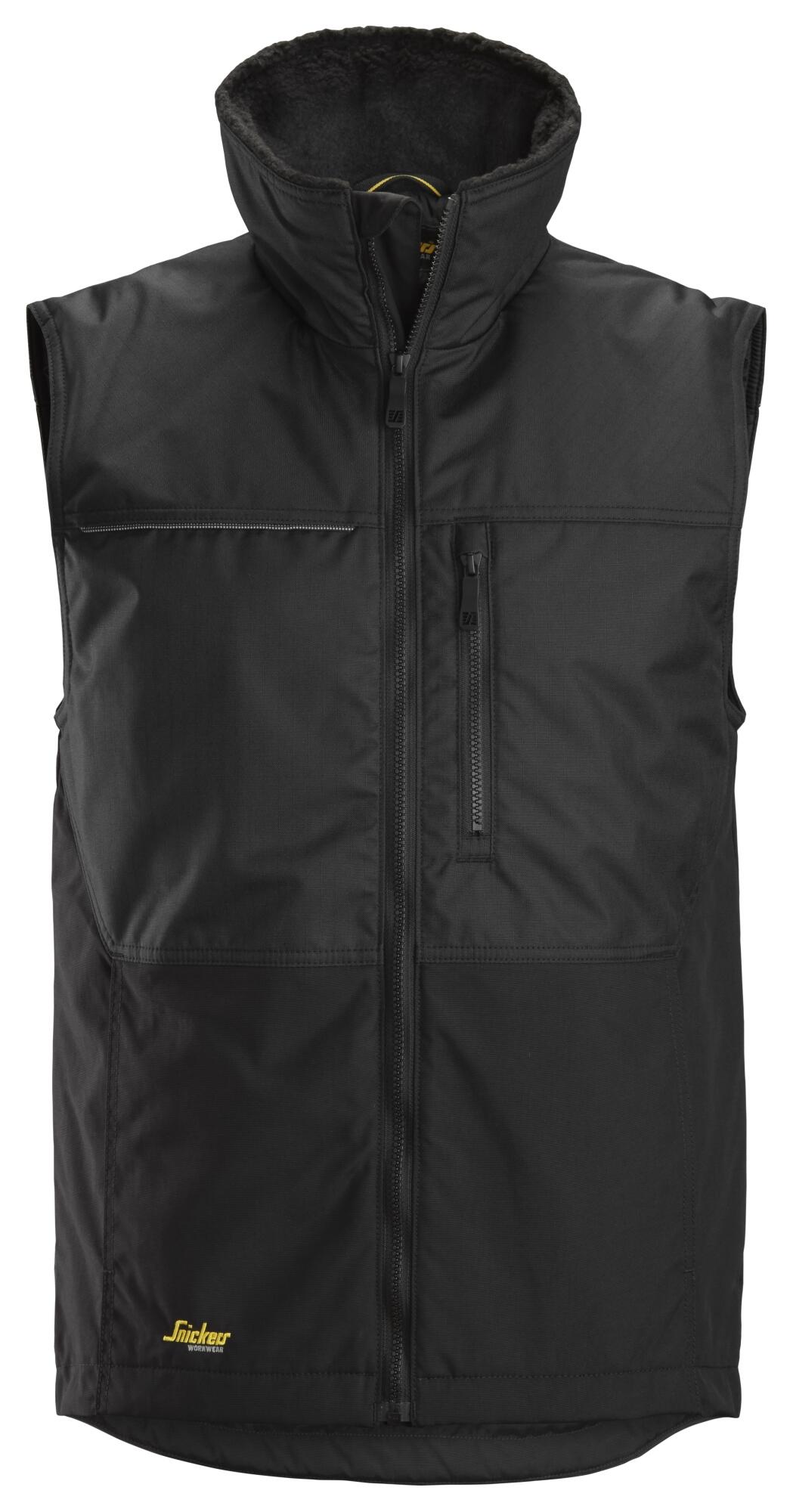 De Boer AllroundWork Halve Rits Sweatshirt Zwart - maat M - De Boer