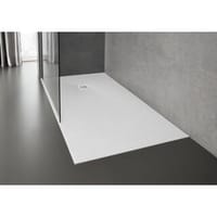 PLATO DE DUCHA DE RESINA ROCA 80X140CM BLANCO - 1