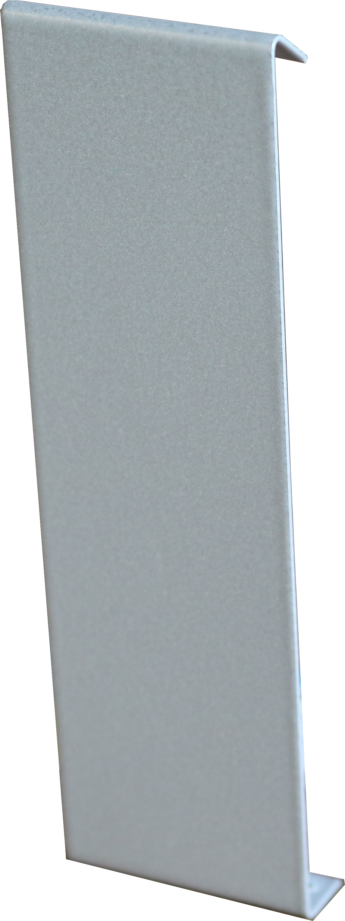 Jonction droite pour profils de finition aluminium, Gris alu, 100mm - 2