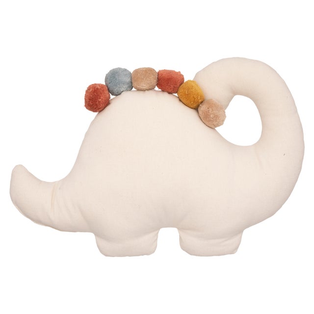Coussin Dinosaure, multicolore l.30 x L.40 cm