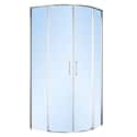 MAMPARA DE DUCHA CURVA TEKA INCA SLIM 80X80CM CROMO - 2