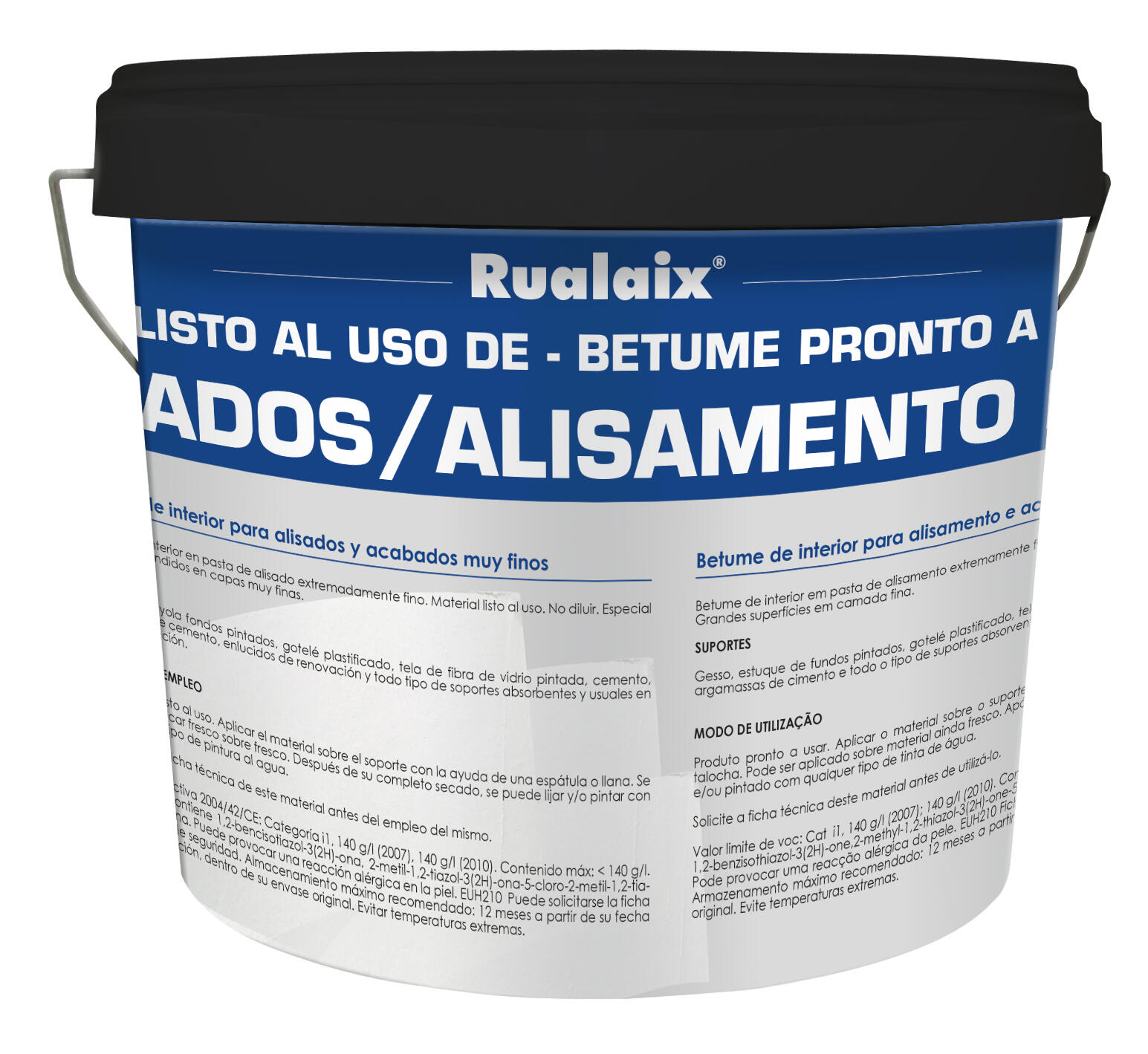 MASSA DE RENOVAÇÃO EM PASTA INTERIOR CAPA FINA BAIXENS 20KG - 2