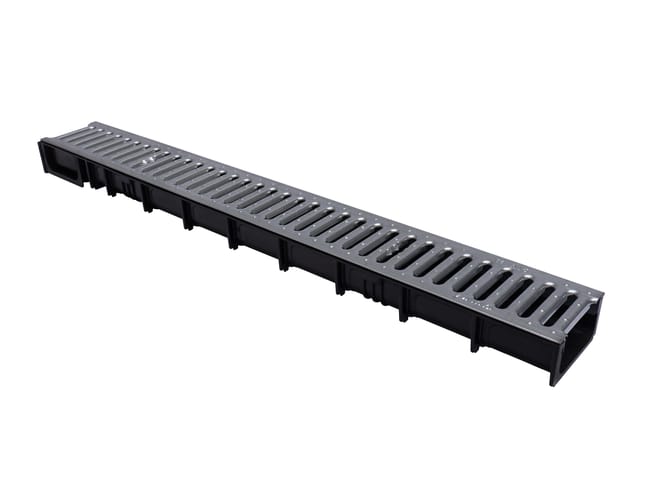 KIT CANALETA 130X65MM 1M SIN ANCLAJE PP - 1