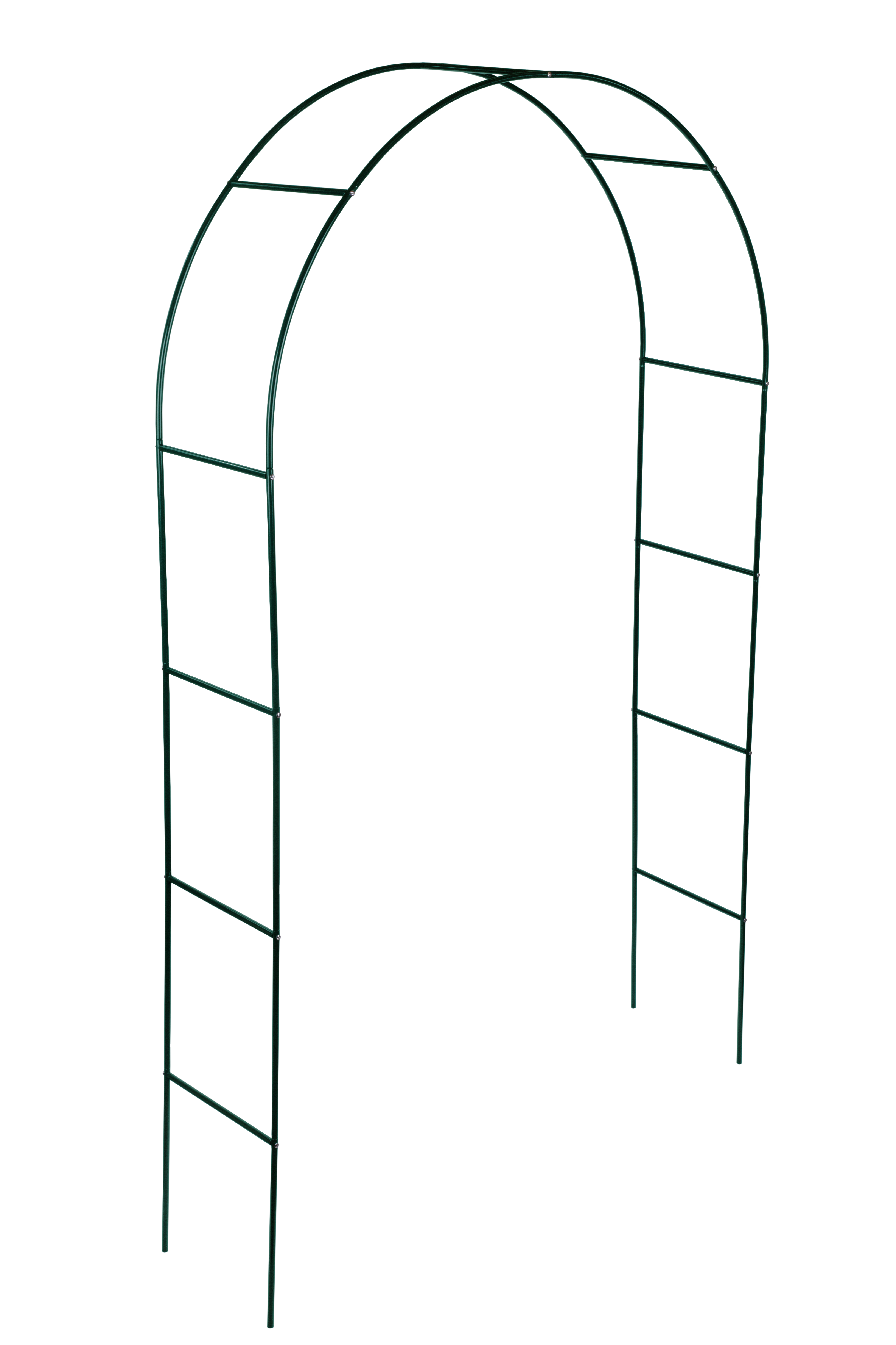 Pergola ogrodowa metalowa 140x37x240cm z łukiem DLH