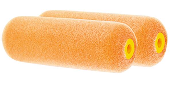 2 RECARGAS MINI ROLO PRO FLOCADO ARREDONDADO PENTRILO 11CM