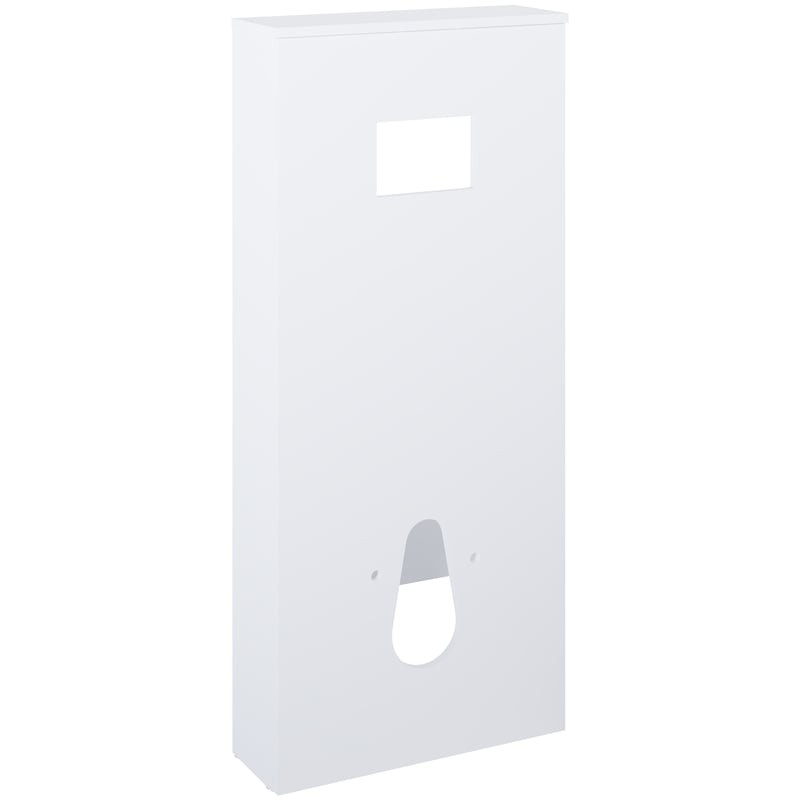 Zabudowa stelaża podtynkowego Ness 53.4x18.1x120.5 cm czarna Sensea