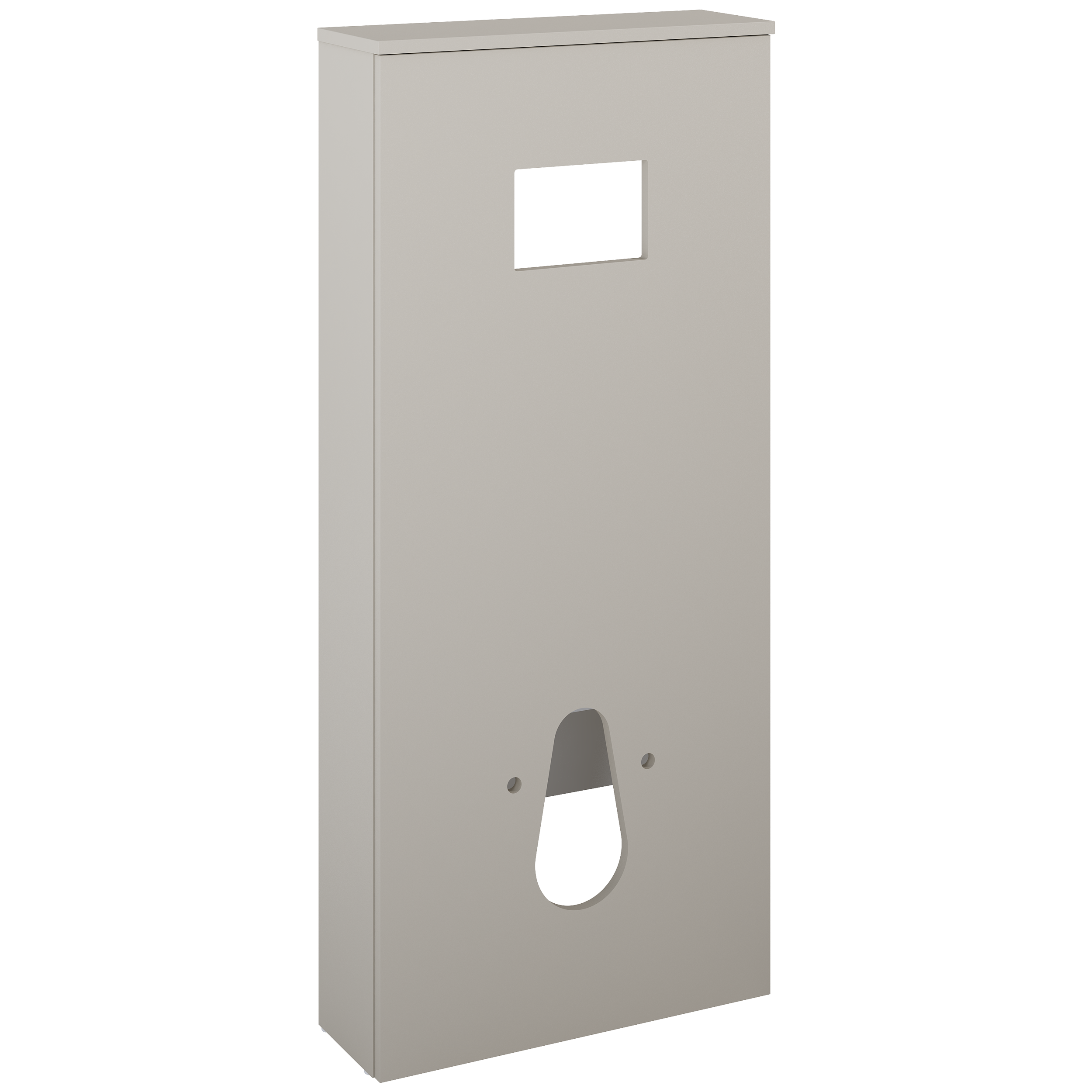 Zabudowa stelaża podtynkowego Ness 53.4x18.1x120.5 cm beżowa Sensea