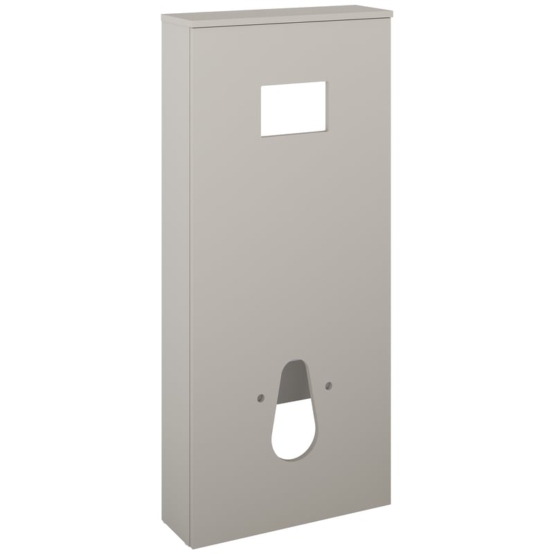 Zabudowa stelaża podtynkowego Ness 53.4x18.1x120.5 cm beżowa Sensea