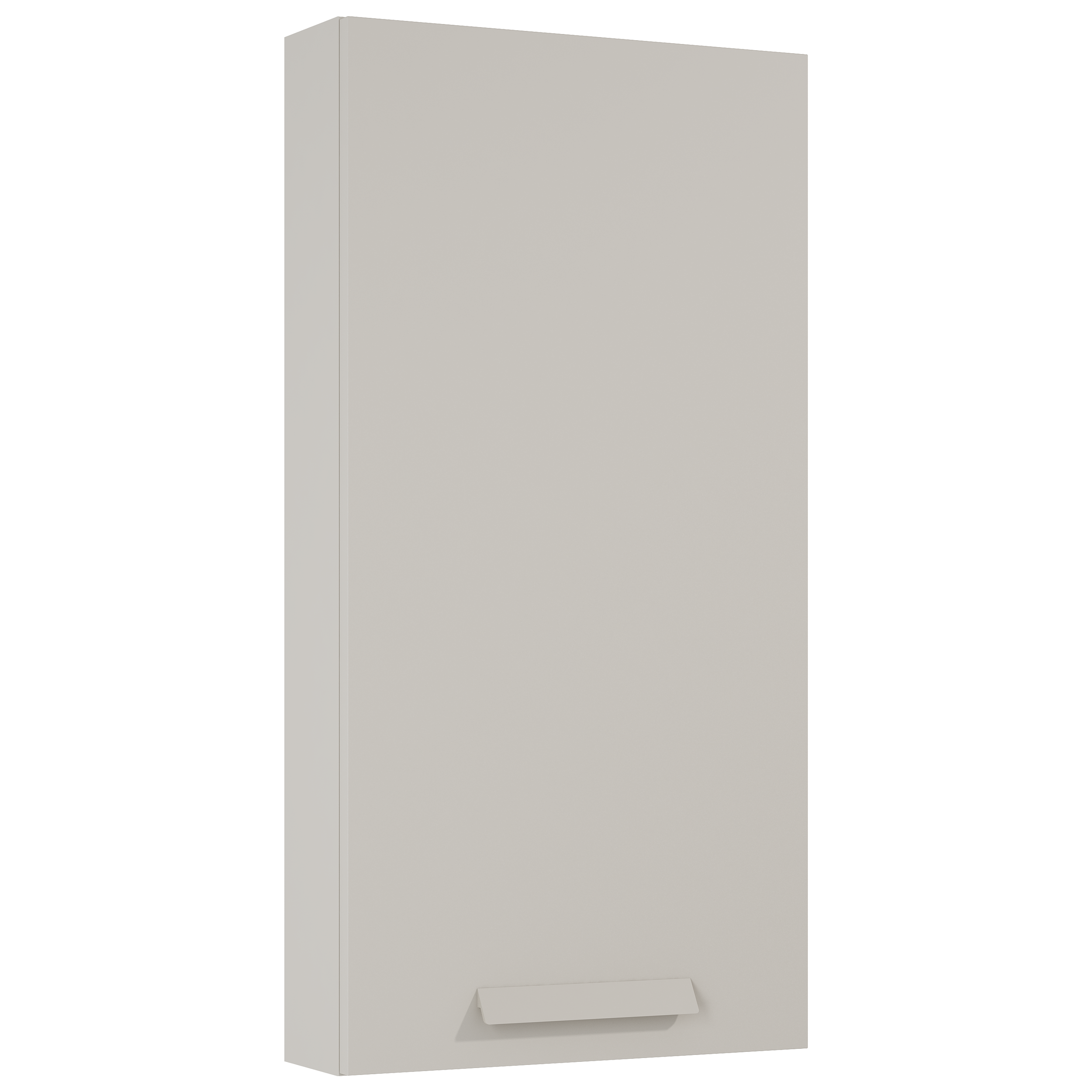 Szafka łazienkowa wisząca Ness 40x12.6x80 cm beżowa Sensea