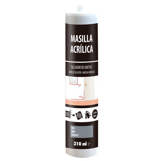 SELANTE ACRÍLICO PARA JUNTAS 310ML CINZA
