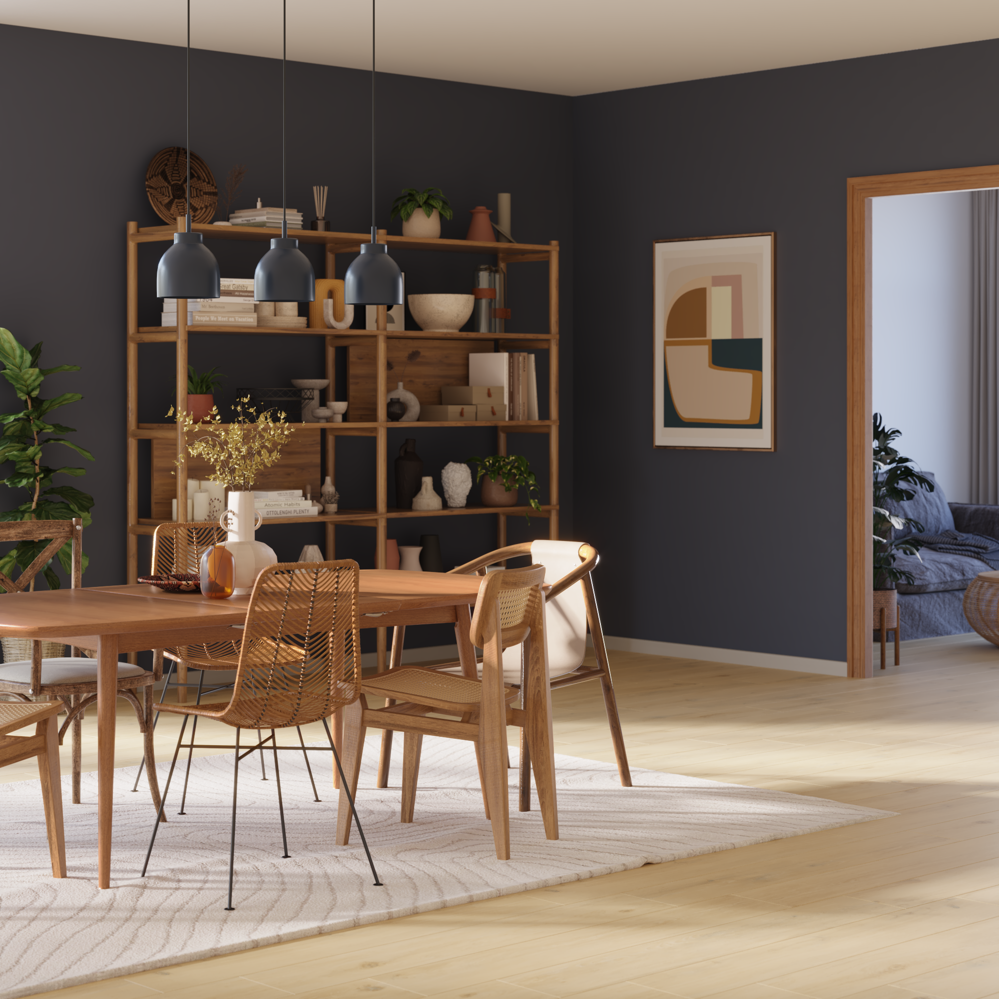 Gres szkliwiony Balade Wood 19.8x119.8 Artens - 5