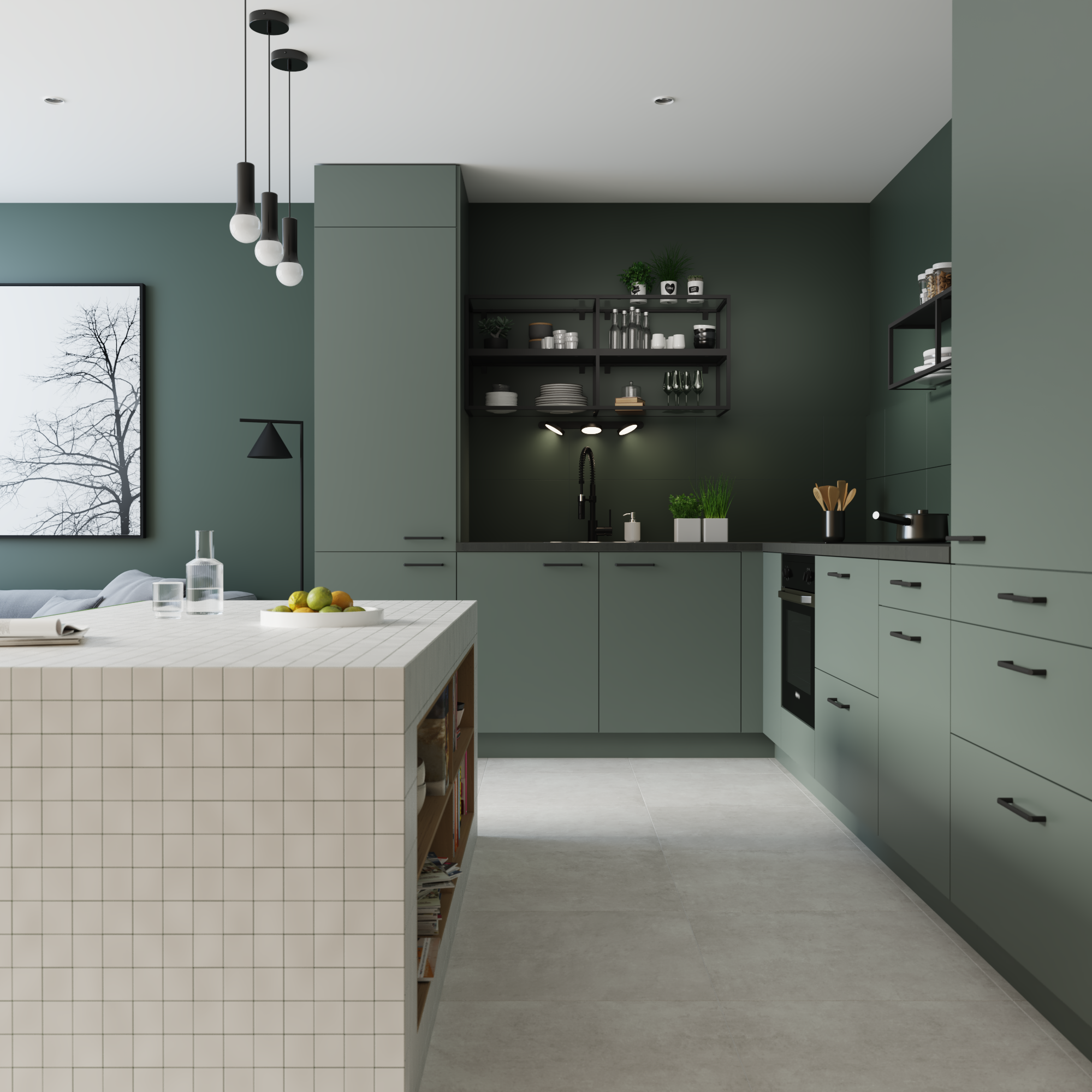 Gres szkliwiony Urban Light Grey 59.7 X 59.7 Artens - 6