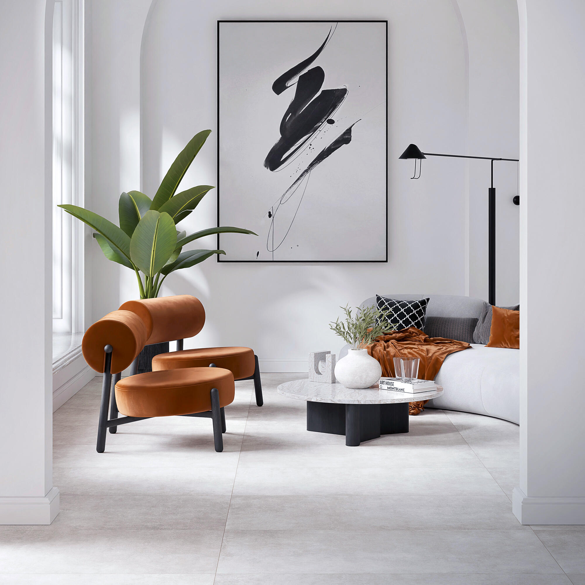 Gres szkliwiony Urban Light Grey 59.7 X 59.7 Artens - 5