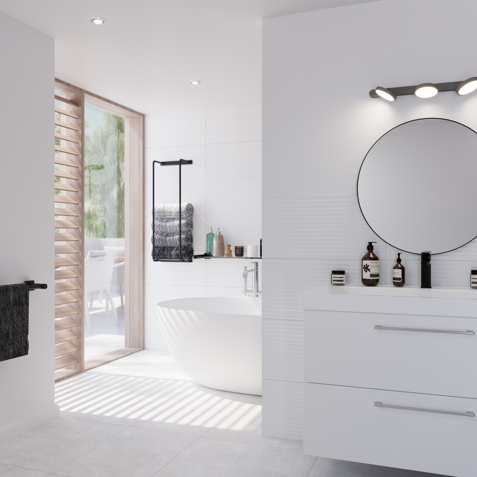 Gres szkliwiony Urban Light Grey 59.7 X 59.7 Artens - 3