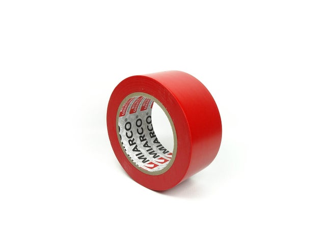 FITA ADESIVA DE SINALIZAÇÃO EM PVC MIARCO 50MMX33M VERMELHO