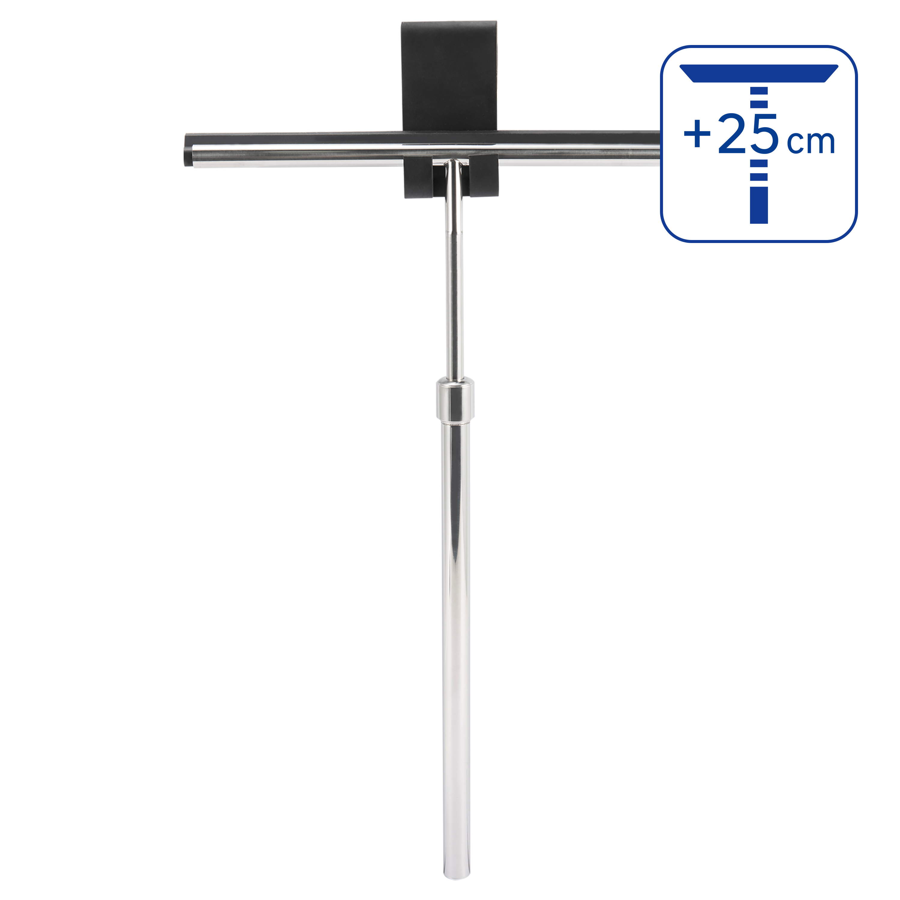 Raclette pour porte de douche à suspendre Remix chrome - 5