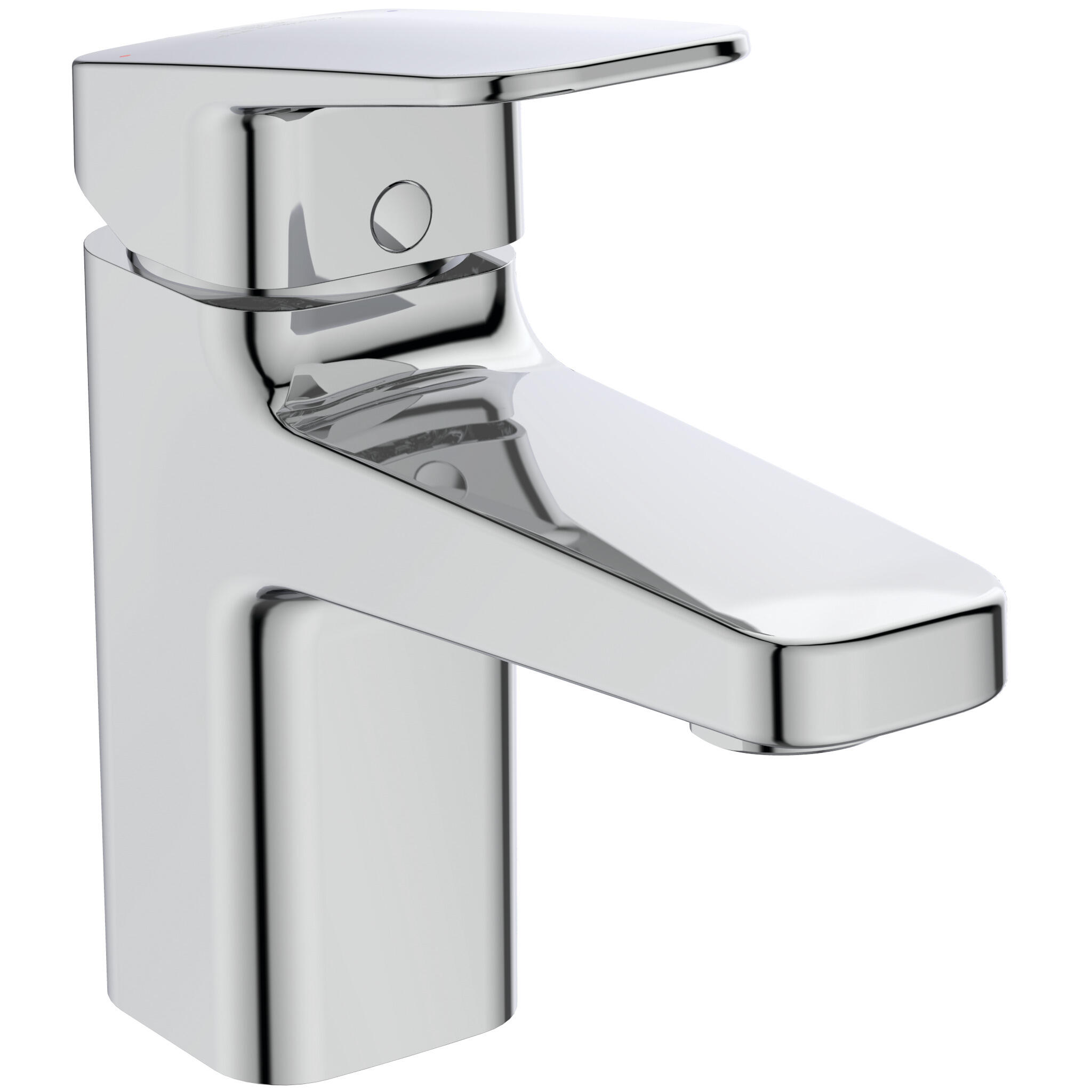 Rubinetto per lavabo a canna bassa getto laminare cristallino Ceraplan cromo lucido IDEAL STANDARD H 14.6 cm - 3