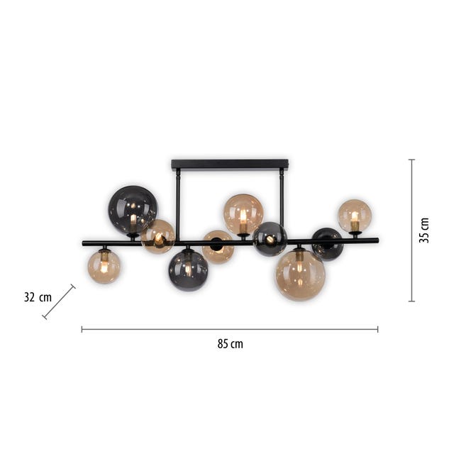 Pannello LED Arcchio, dimmerabile, 119 cm x 59 cm, metallo Pannello LED Arcchio, dimmerabile, 119 cm x 59 cm, metallo