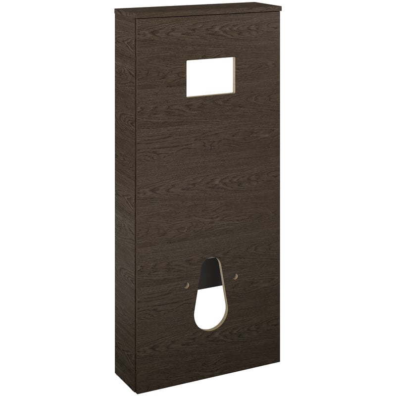 Zabudowa stelaża podtynkowego Ness 53.4x18.1x120.5 cm brązowy orzech Sensea