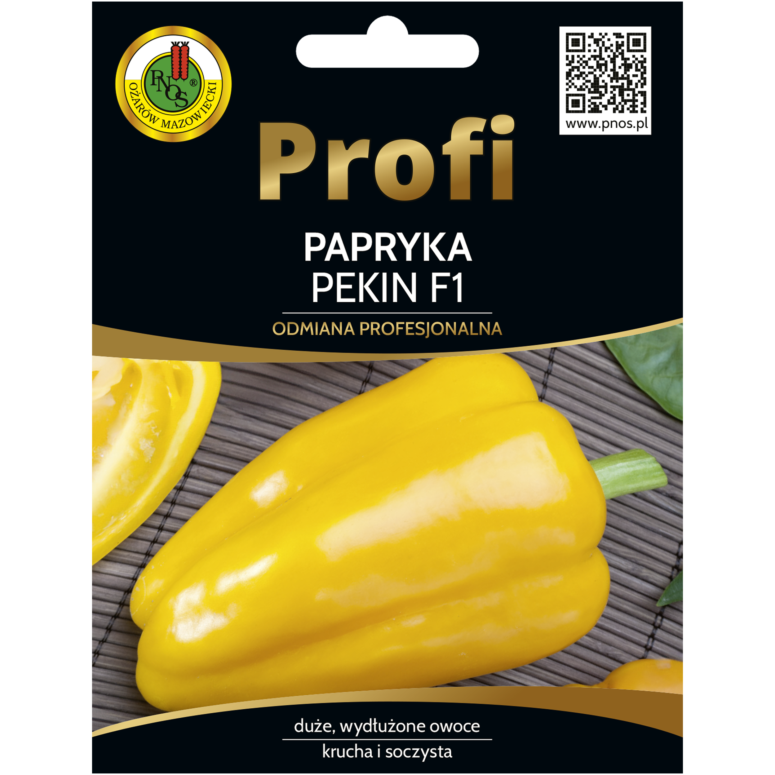 Papryka pod osłony Pekin nasiona 15szt. Pnos