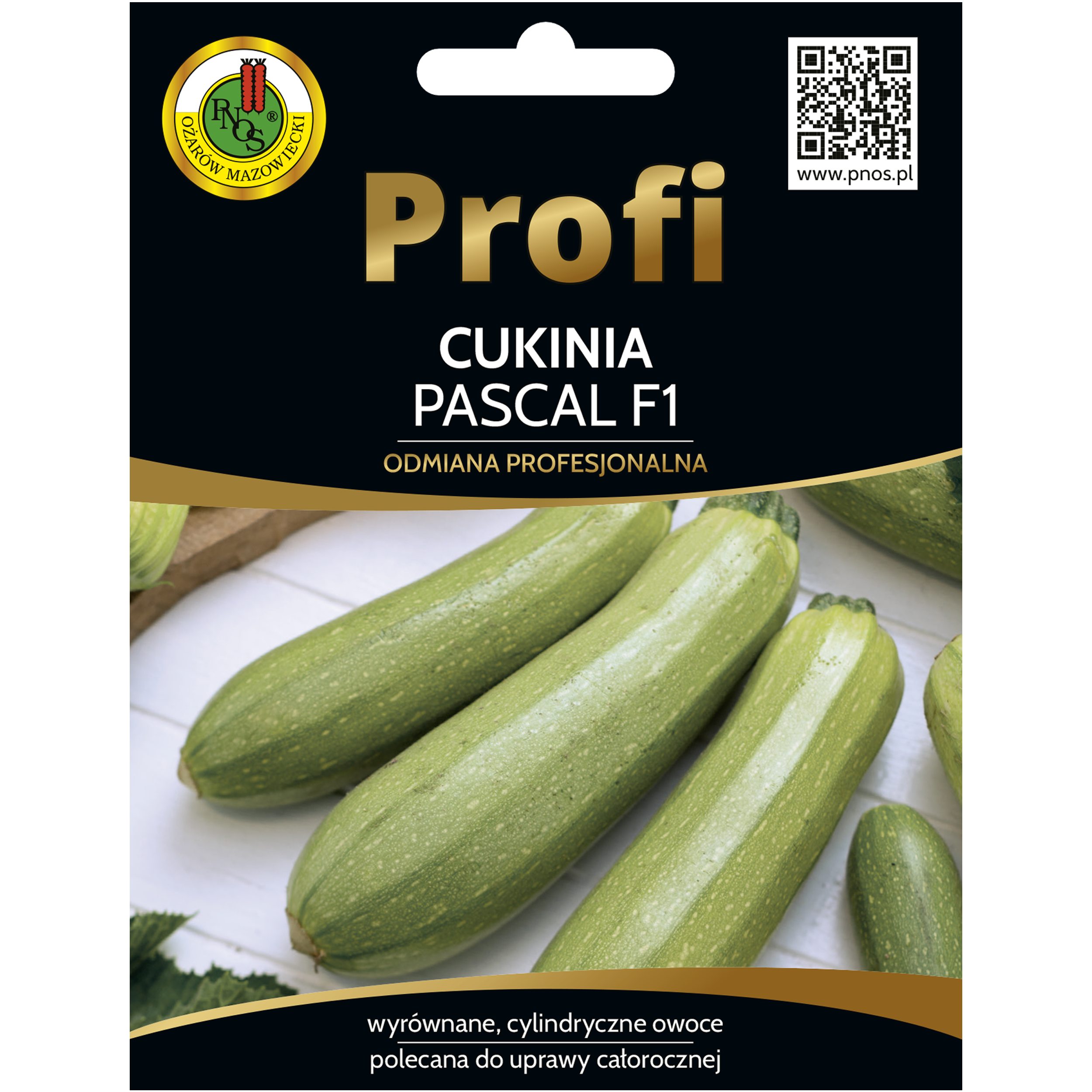 Cukinia Pascal nasiona 15szt. Pnos