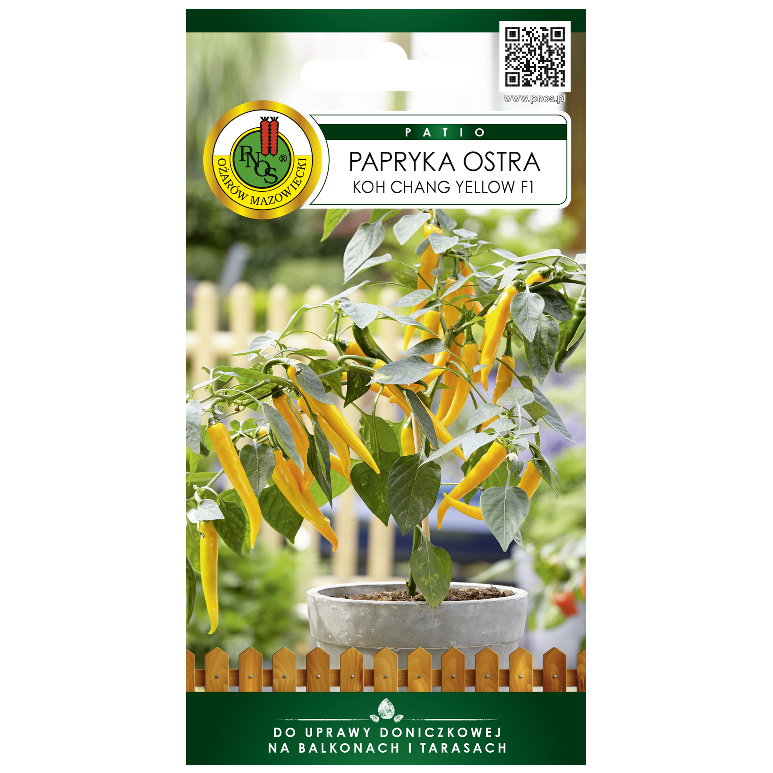 Papryka ostra Koh Chang Yellow F1 nasiona 15szt. Pnos