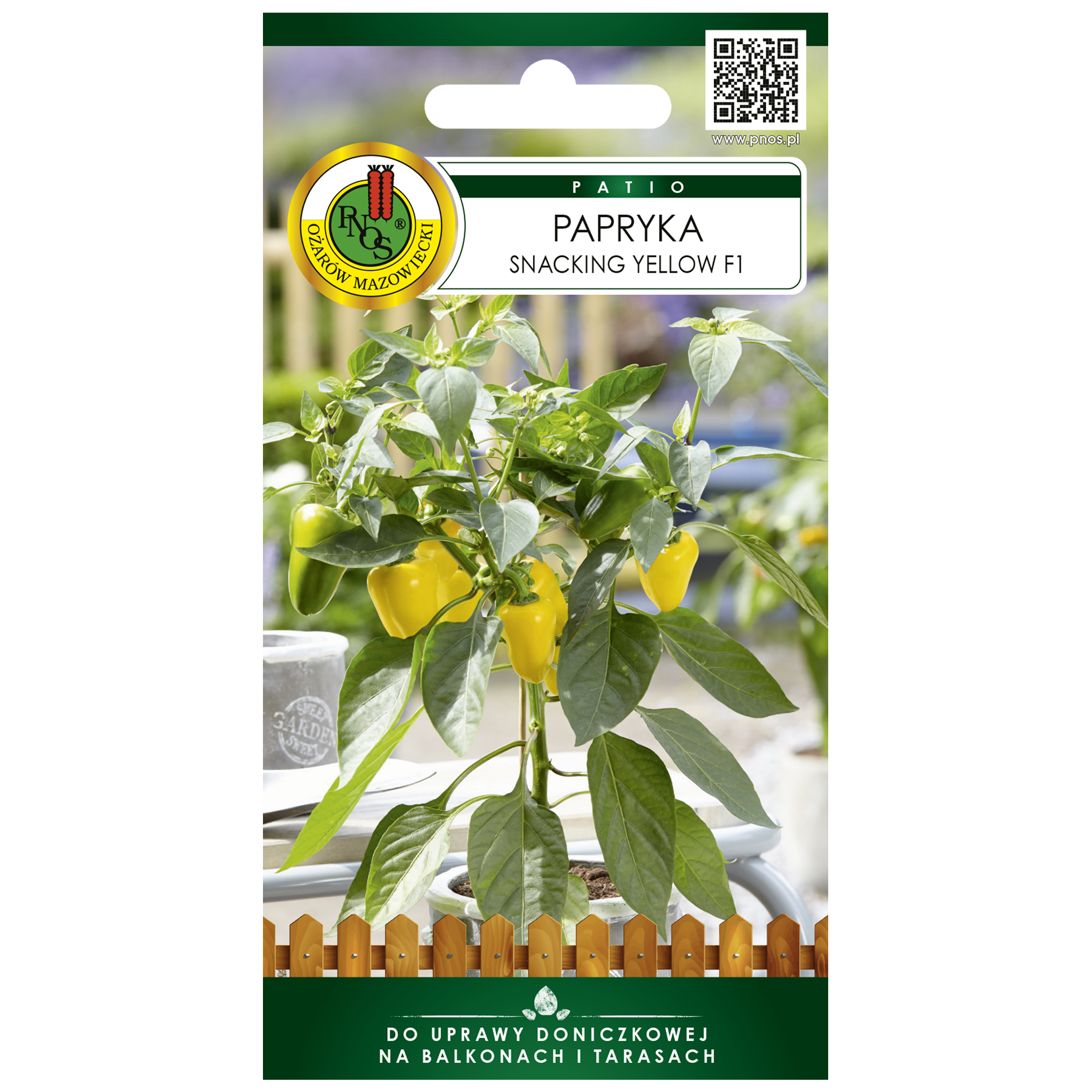 Papryka Snacking Yellow nasiona 15szt. Pnos