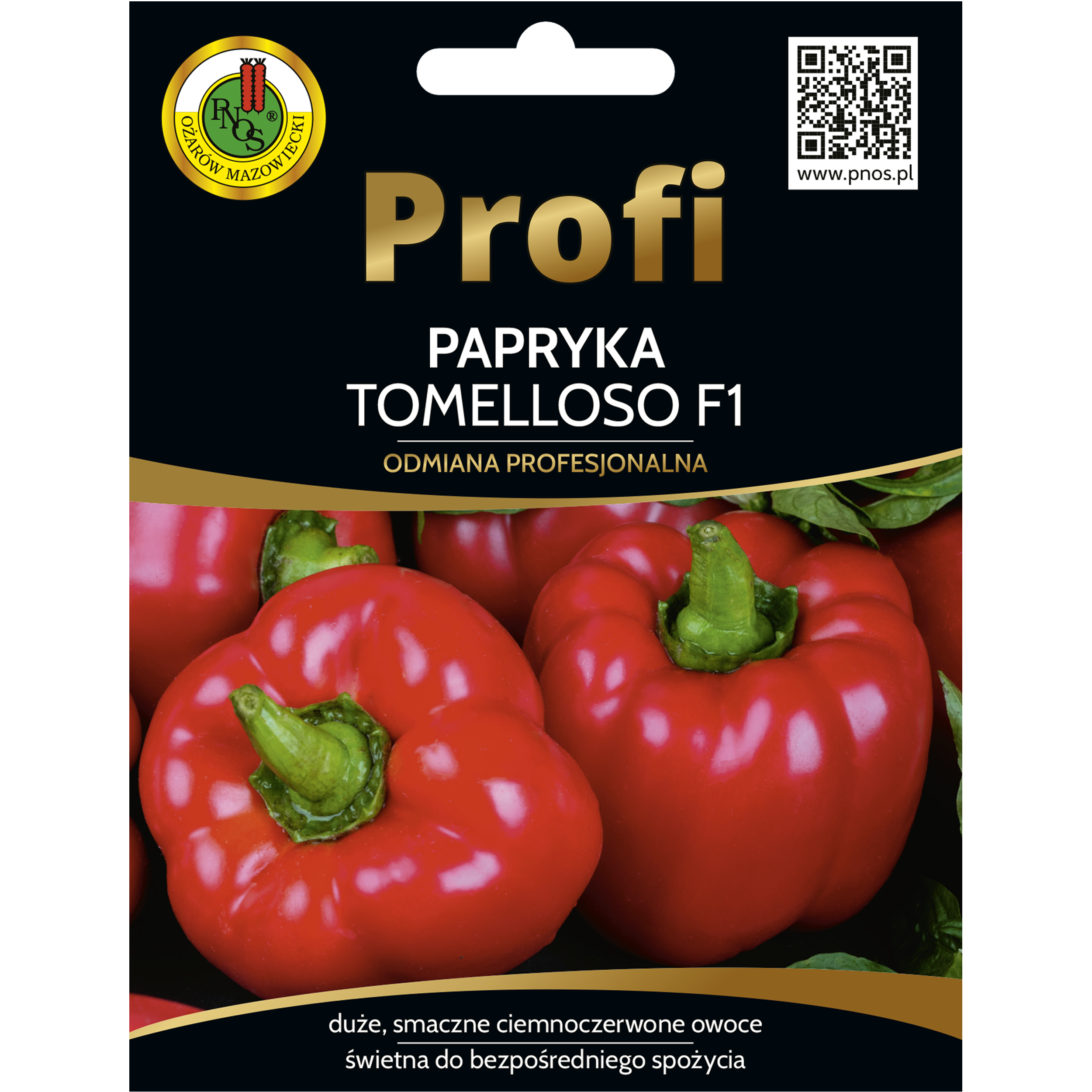 Papryka pod osłony Tomelloso nasiona 20szt. Pnos