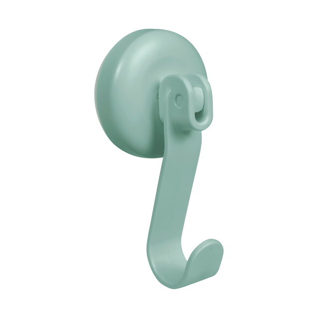 Percha con ventosa Easy verde