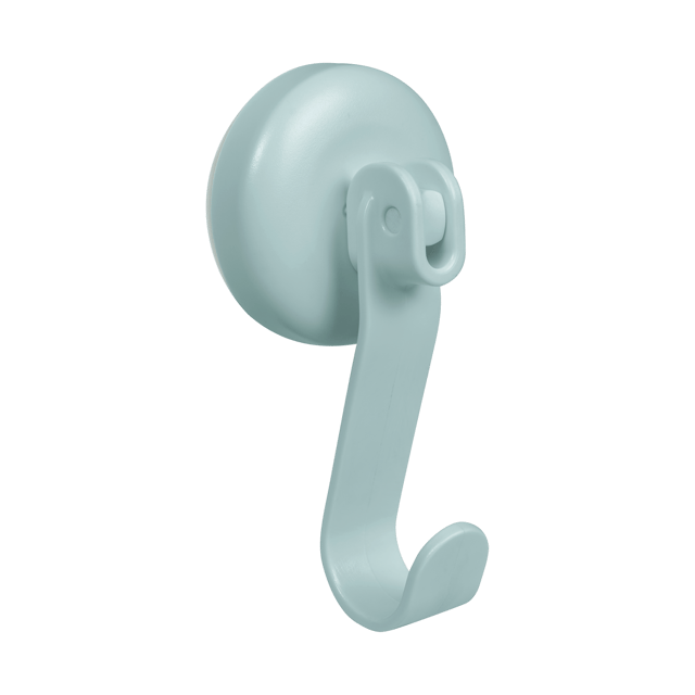 Percha con ventosa Easy azul