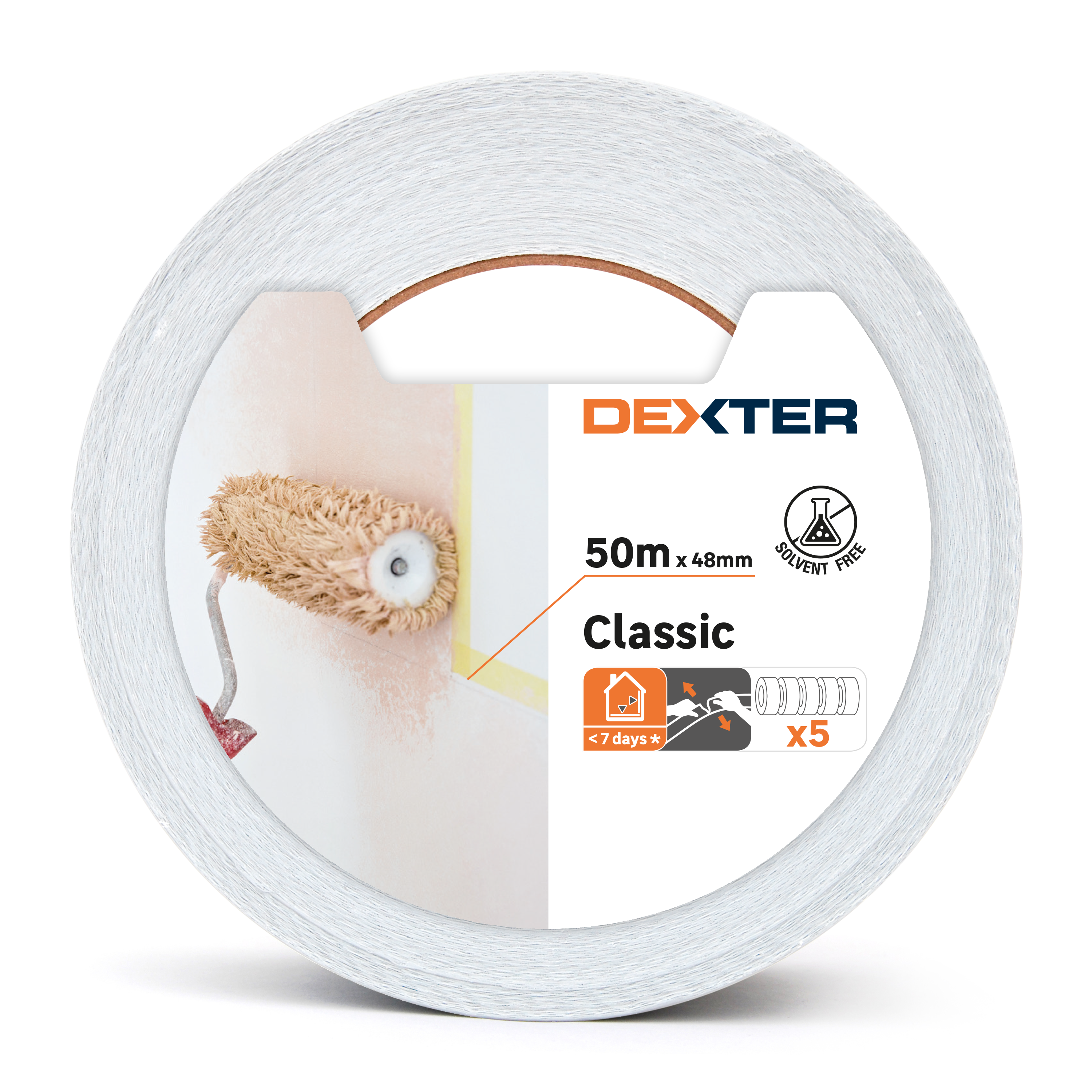 PACK DEXTER 5 FITAS PINTURA 50MX48MM - 2